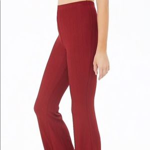 Forever 21 Ribbed Flare Pants